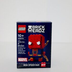 LEGO 40670 Iron Spider-Man BrickHeadz